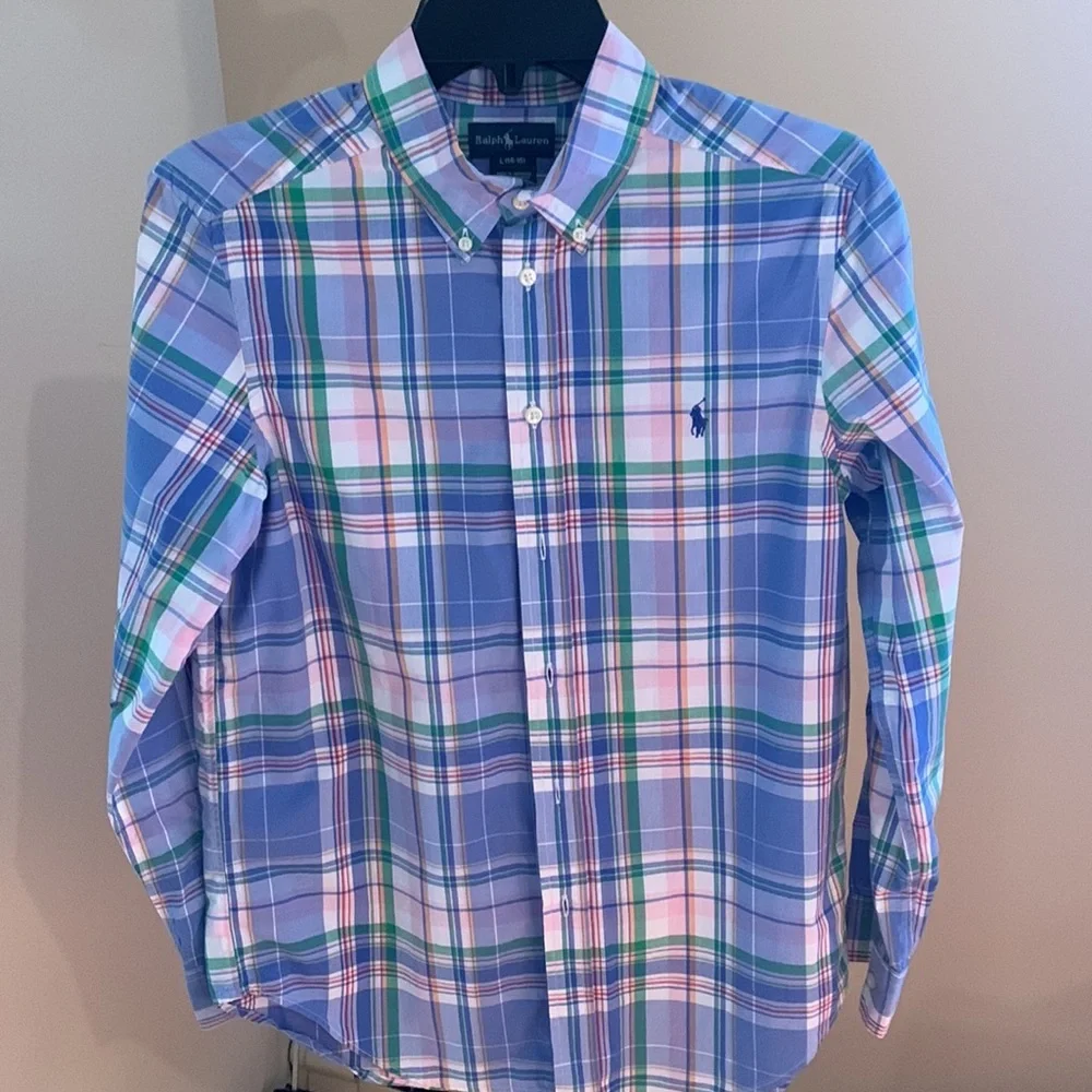 Ralph Lauren botton down dress shirt sz 14-16 Large